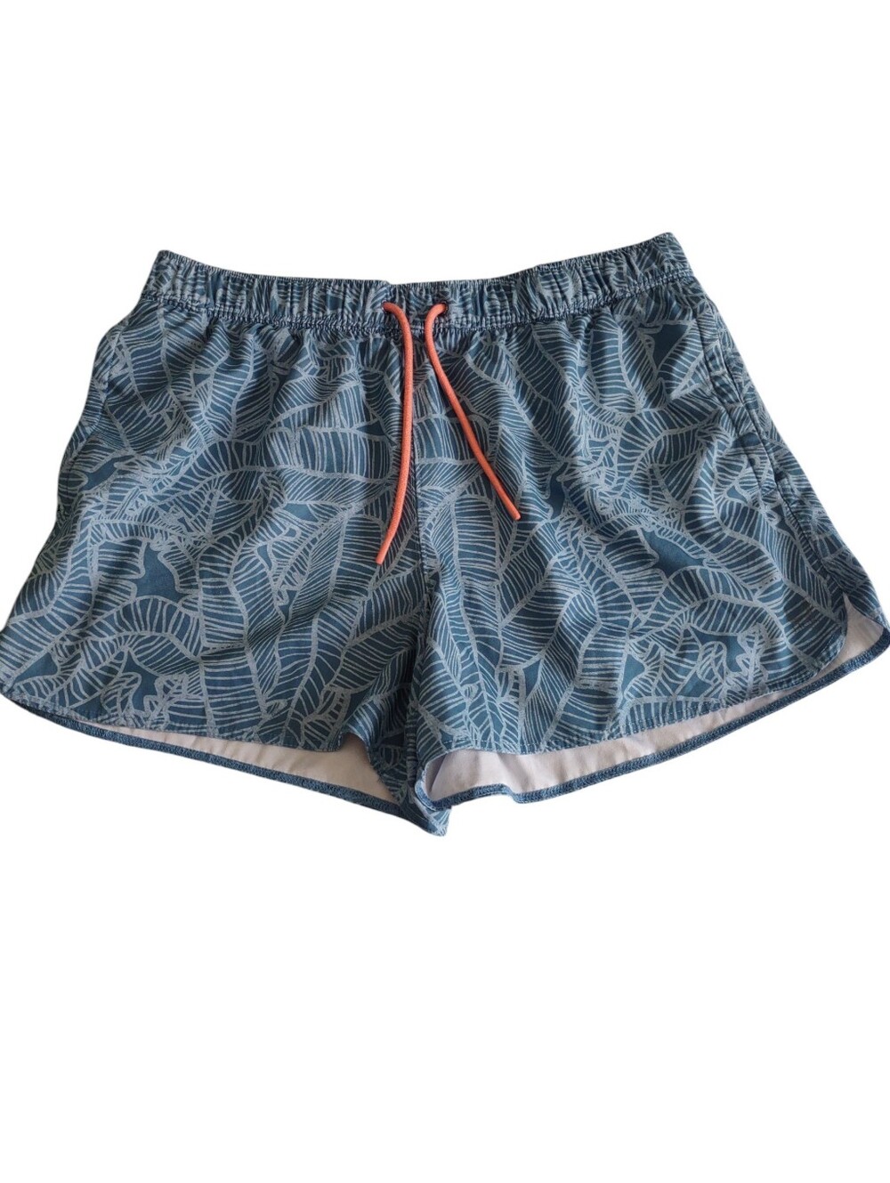 Huk XL Blue Linear Volley Shorts Women's Shorts